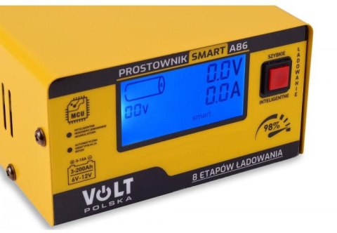 Prostownik Smart Volt Polska 6V/12V 15A A86 VOLT POLSKA