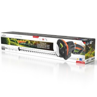 Elektryczne nożyce do żywopłotu | Długość ostrza 61 cm | Laserowe ostrza | Zestaw z akcesoriami