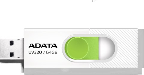 Adata Pendrive UV320 64GB USB 3.2 Gen1 Biały ADATA