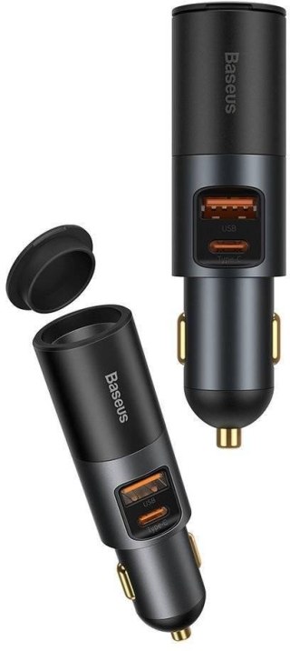 ŁADOWARKA SAMOCHODOWA Baseus Share Together 120W 3A 1x USB-A 1x USB-C PD 30W QC 4.0+ BASEUS