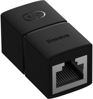 Złączka sieciowa łącznik kabli Ethernet RJ-45 Baseus AirJoy Series 1 szt. - czarna BASEUS