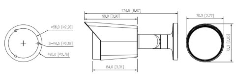 KAMERA IP EZ-IP EZI-B140-F2 Opakowanie zbiorcze 4szt.