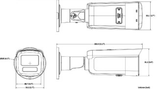 KAMERA IP HIKVISION DS-2CD2T66G2H-4I(2.8mm)/BLACK