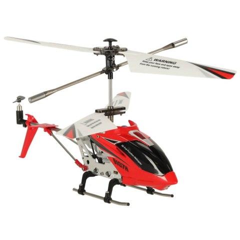 Helikopter zdalnie sterowany na pilota RC SYMA S107H 2.4GHz RTF czerwony