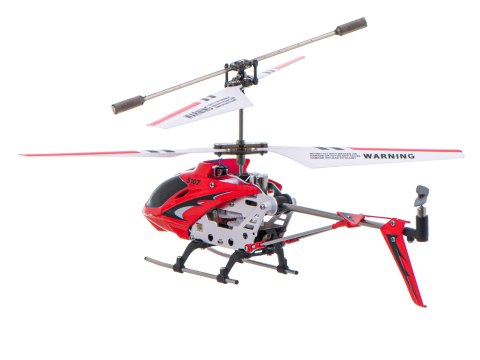 Helikopter zdalnie sterowany na pilota RC SYMA S107G czerwony