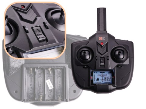 Samolot zdalnie sterowany na pilota RC WLtoys Sky King F959S 2,4GHz