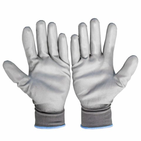 RĘKAWICZKI RĘKAWICE POWŁOKA PU ROBOCZE S-XXL 50 PAR RĘKAWICZKI RĘKAWICE POWŁOKA PU ROBOCZE S-XXL 50 PAR