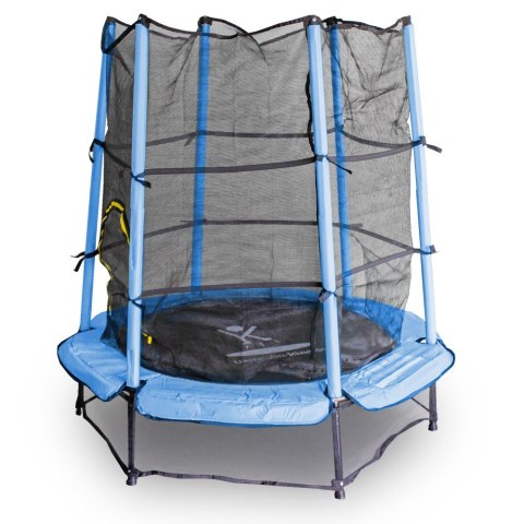 Trampolina dla dzieci 140cm czerwona