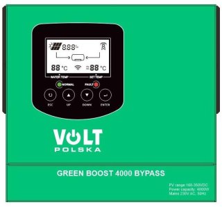 Przetwornica solarna VOLT POLSKA GREEN BOOST 4000 BYPASS (160-350VDC)