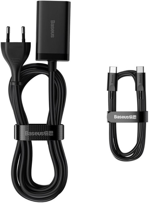 ŁADOWARKA SIECIOWA Baseus GaN 3 Pro Desktop Charger CCGP040101 65W 2x USB-A 2x USB-C PD 3.0 QC 4.0