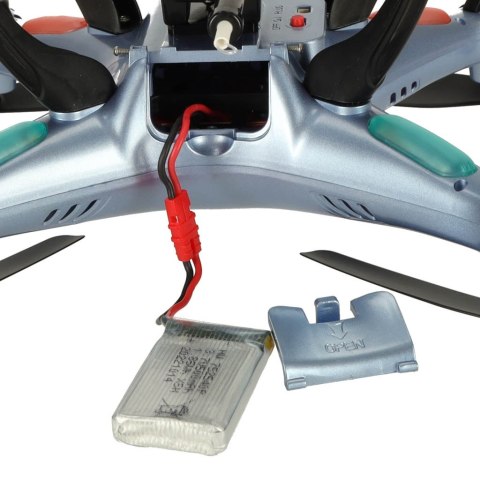 Dron RC Syma X5HW kamera FPV WiFi 2,4GHz niebieski