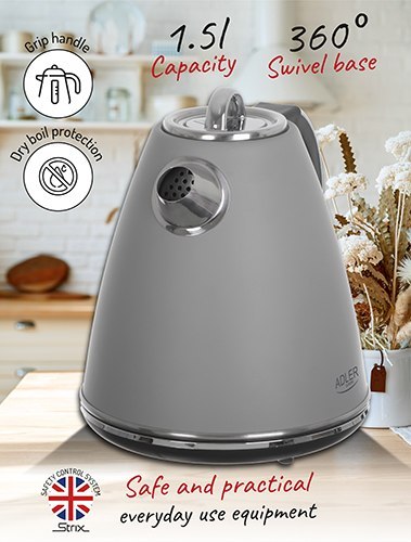 Czajnik metalowy 1,5 L STRIX Czajnik metalowy 1,5 L STRIX