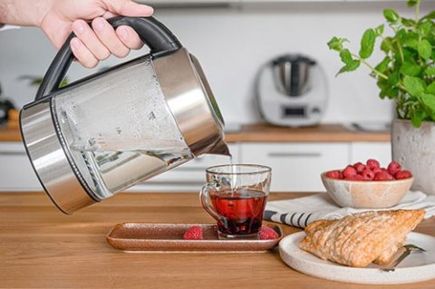 Czajnik szklany 1,7 L z regulacją temp.
