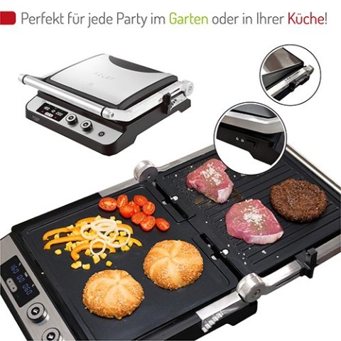 Grill elektryczny LED 2w1 Grill elektryczny LED 2w1