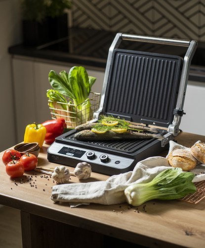 Grill elektryczny LED 2w1 Grill elektryczny LED 2w1