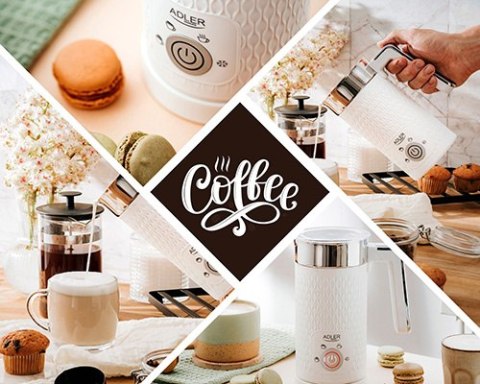 Spieniacz do mleka - spienianie i podgrzewanie (latte i cappucino)