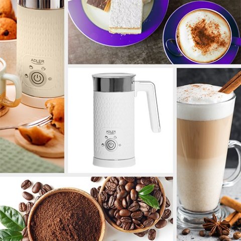Spieniacz do mleka - spienianie i podgrzewanie (latte i cappucino)