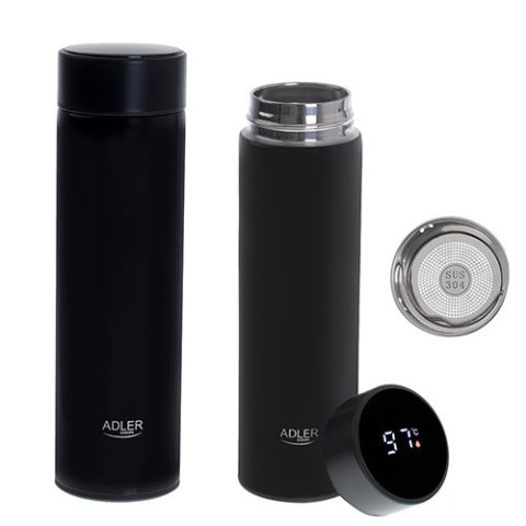 Termos LED 473ml czarny