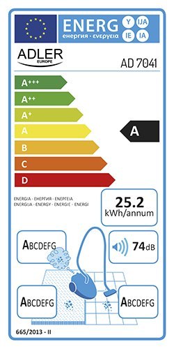 TRADYCYJNY ODKURZACZ WORKOWY z filtrem HEPA - MOCNY 2300 W CICHY