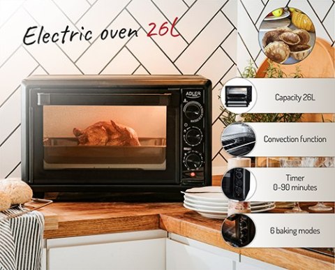 Piekarnik elektryczny 26L Piekarnik elektryczny 26L