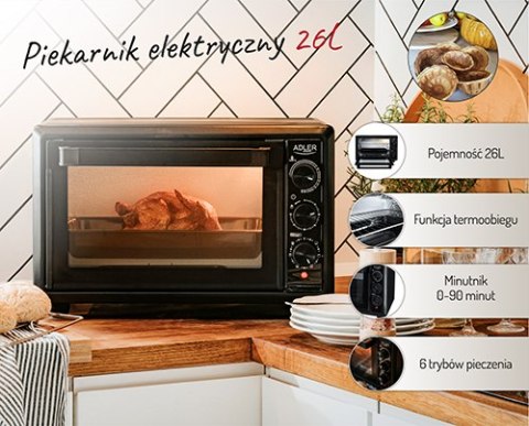 Piekarnik elektryczny 26L Piekarnik elektryczny 26L