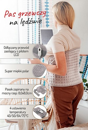 Pas grzewczy na lędźwie Pas grzewczy na lędźwie
