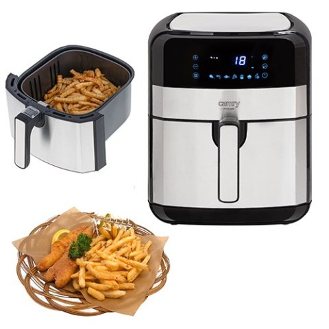 FRYTKOWNICA BEZTŁUSZCZOWA 9 PROGRAMÓW 5L XXL 2500W - Airfryer