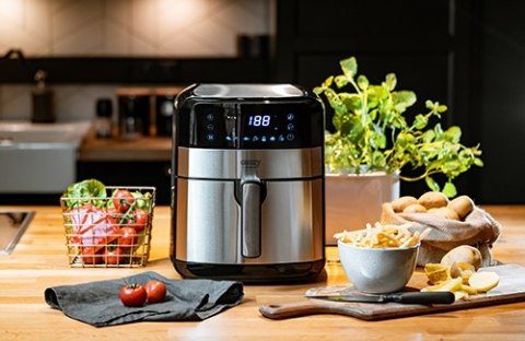 FRYTKOWNICA BEZTŁUSZCZOWA 9 PROGRAMÓW 5L XXL 2500W - Airfryer