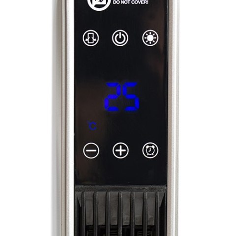 Termowentylator kolumnowy ceramiczny LCD z pilotem + Timer