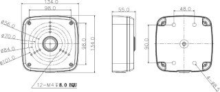 ADAPTER DAHUA PFA122-V2