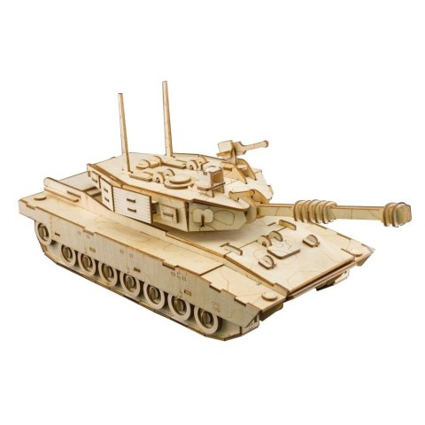 DREWNIANE PUZZLE 3D MILITARIA CZOŁG M1 ABRAMS TANK DIY 8+ DREWNIANE PUZZLE 3D MILITARIA CZOŁG M1 ABRAMS TANK DIY 8+