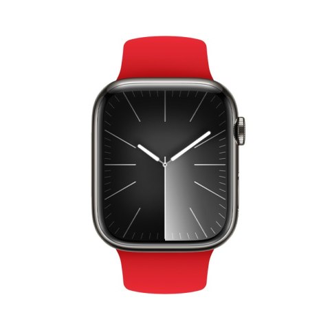 Crong Liquid - Pasek do Apple Watch 44/45/46/49 mm (czerwony) Crong Liquid - Pasek do Apple Watch 44/45/46/49 mm (czerwony)