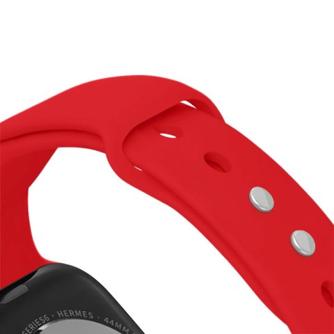 Crong Liquid - Pasek do Apple Watch 44/45/46/49 mm (czerwony) Crong Liquid - Pasek do Apple Watch 44/45/46/49 mm (czerwony)