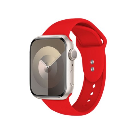 Crong Liquid - Pasek do Apple Watch 44/45/46/49 mm (czerwony) Crong Liquid - Pasek do Apple Watch 44/45/46/49 mm (czerwony)