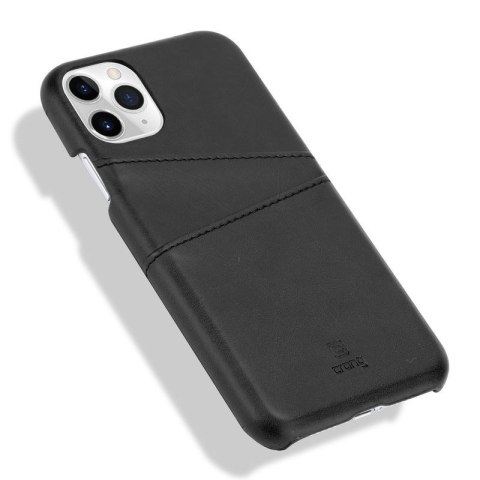 Crong Neat Cover - Etui iPhone 11 Pro z kieszeniami (czarny) Crong Neat Cover - Etui iPhone 11 Pro z kieszeniami (czarny)