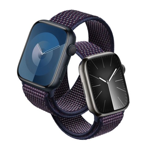 Crong Nylon - Pasek sportowy do Apple Watch 44/45/46/49 mm (Midnight Blue) Crong Nylon - Pasek sportowy do Apple Watch 44/45/46/49 mm (Midnight Blue)