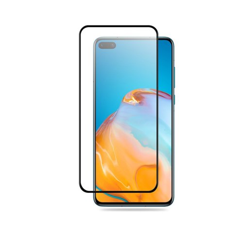 Crong 3D Armour Glass - Szkło hartowane 9H na cały ekran Huawei P40 + ramka instalacyjna