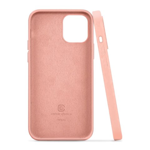 Crong Color Cover - Etui iPhone 12 / iPhone 12 Pro (piaskowy róż)