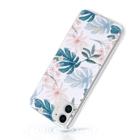 Crong Flower Case - Etui iPhone 11 (wzór 01)