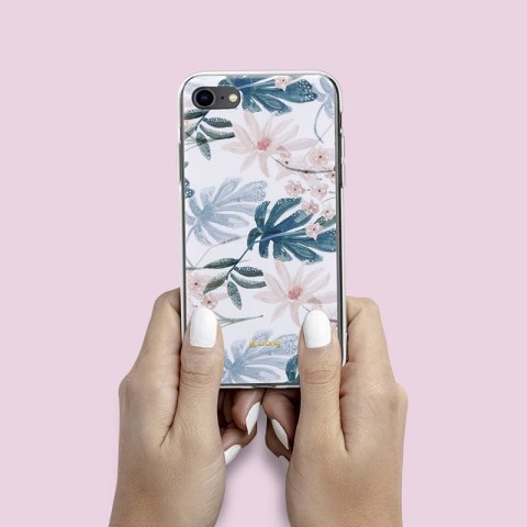 Crong Flower Case - Etui iPhone SE (2022/2020) / 8 / 7 (wzór 01)