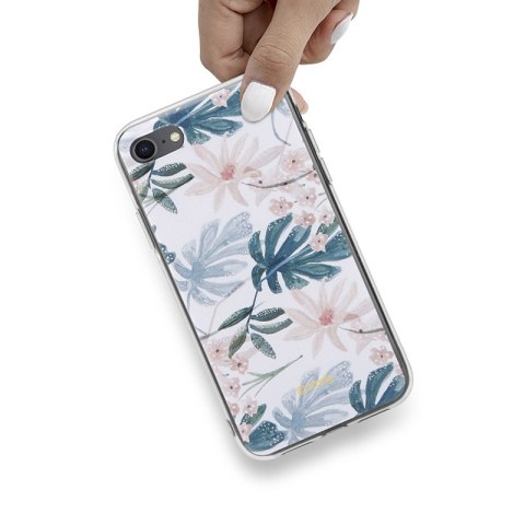 Crong Flower Case - Etui iPhone SE (2022/2020) / 8 / 7 (wzór 01)