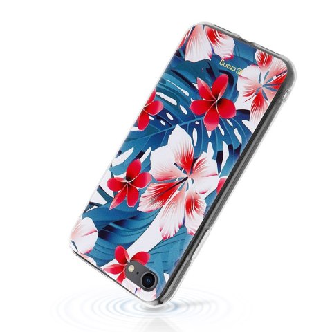 Crong Flower Case - Etui iPhone SE (2022/2020) / 8 / 7 (wzór 03)