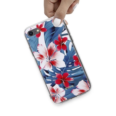 Crong Flower Case - Etui iPhone SE (2022/2020) / 8 / 7 (wzór 03)