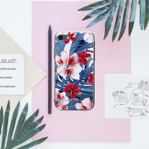 Crong Flower Case - Etui iPhone SE (2022/2020) / 8 / 7 (wzór 03)