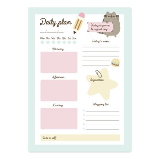 Pusheen - Planner dzienny z kolekcji Foodie 54 strony