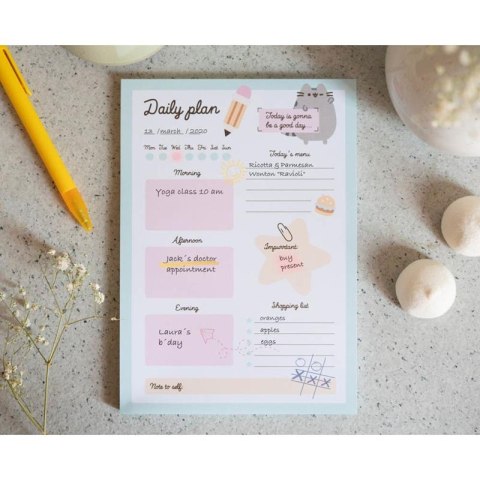 Pusheen - Planner dzienny z kolekcji Foodie 54 strony