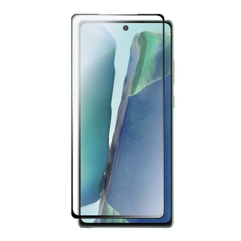 Crong 7D Nano Flexible Glass - Niepękające szkło hybrydowe 9H na cały ekran Samsung Galaxy Note 20