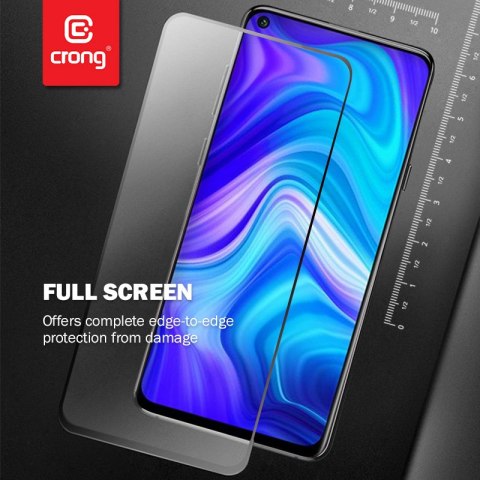 Crong 7D Nano Flexible Glass - Niepękające szkło hybrydowe 9H na cały ekran Samsung Galaxy Note 20