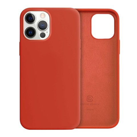 Crong Color Cover - Etui iPhone 12 Pro Max (czerwony) Crong Color Cover - Etui iPhone 12 Pro Max (czerwony)