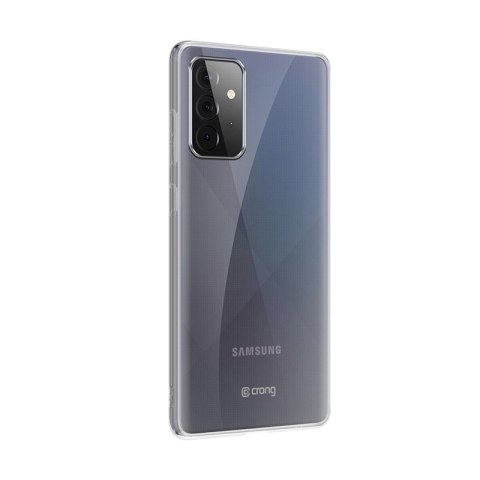 Crong Crystal Slim Cover - Etui Samsung Galaxy A72 (przezroczysty)